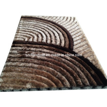 Polyester Modern Shaggy Carpets with 3D Effects